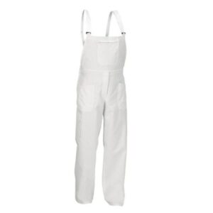 SALOPETTE PITTORE POL/COT BIANCO